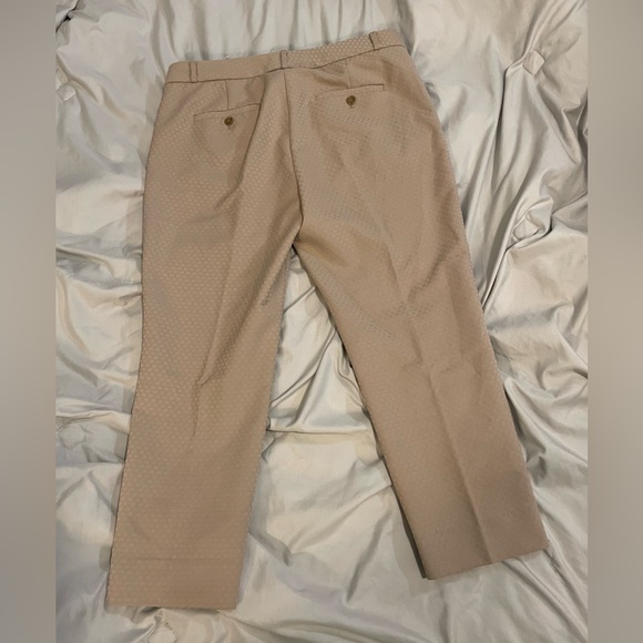 Banana Republic Hampton Fit Beige Trousers Pants Women’s 12P - Picture 4 of 6
